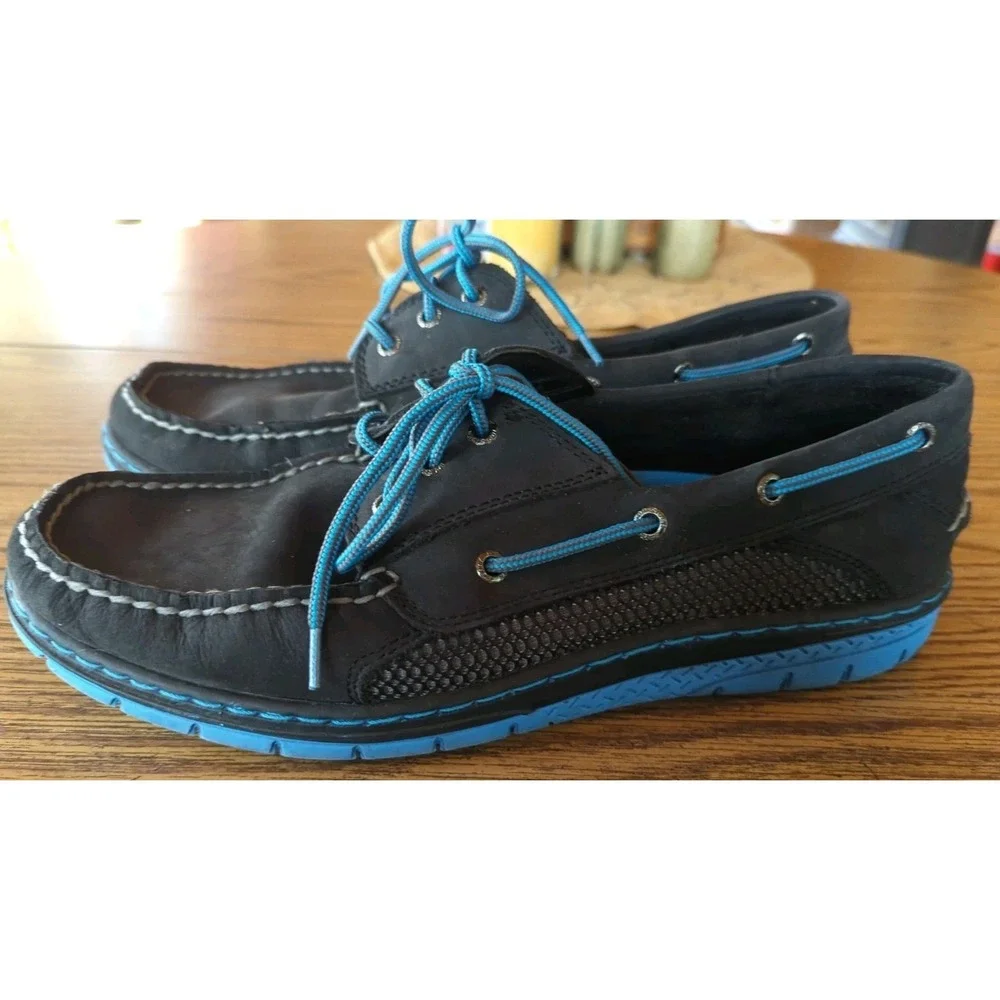 Sperry Billfish 3-Eye Boat‎ Shoes US Size 11.5M Navy Blue